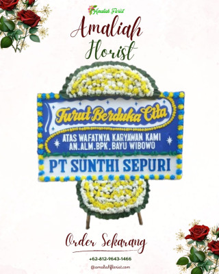 Papan Bunga Duka di Gunungketur