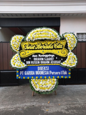 Papan Bunga Duka di Gunungketur