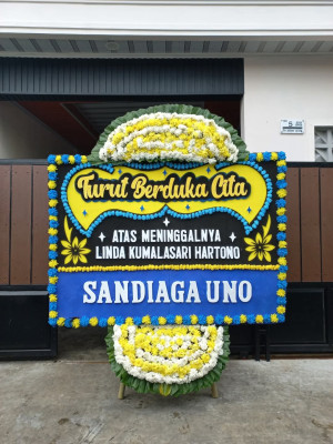 Papan Bunga Duka di Gunungketur
